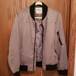 Olive and Black Bomber jacket